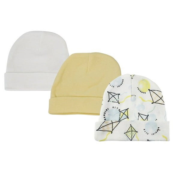 Baby Boy, Baby Girl, Unisex Infant Caps (Pack of 3)