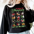 thumbnail image 1 of Unisex 12 Days Of Pharmacy Sweatshirt, Pharmacy Christmas Sweatshirt, Cute Pharmacy Tech Shirt, 1 of 5