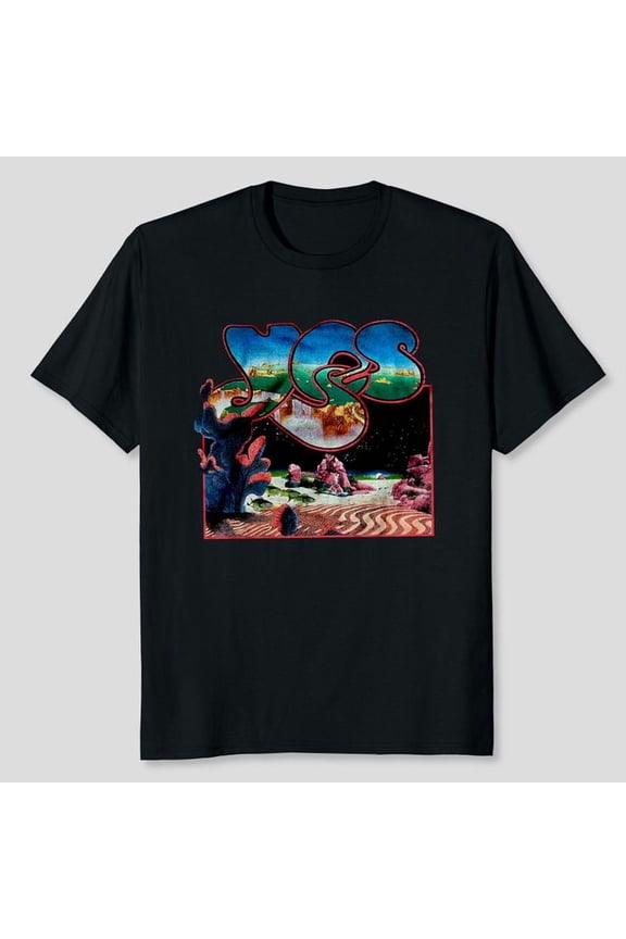 Unisex 1991 Yes Band Union World Tour Graphic T-Shirt, Sizes S-5XL, Tbun