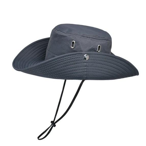 Unisex 2025 Safari Bucket Hat – Waterproof UPF 50+ Wide Brim Sun Hat for Fishing, Hiking & Travel with Detachable Chin Strap & Foldable Design