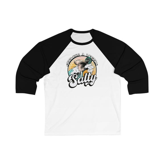 Unisex 34 Sleeve Baseball Tee