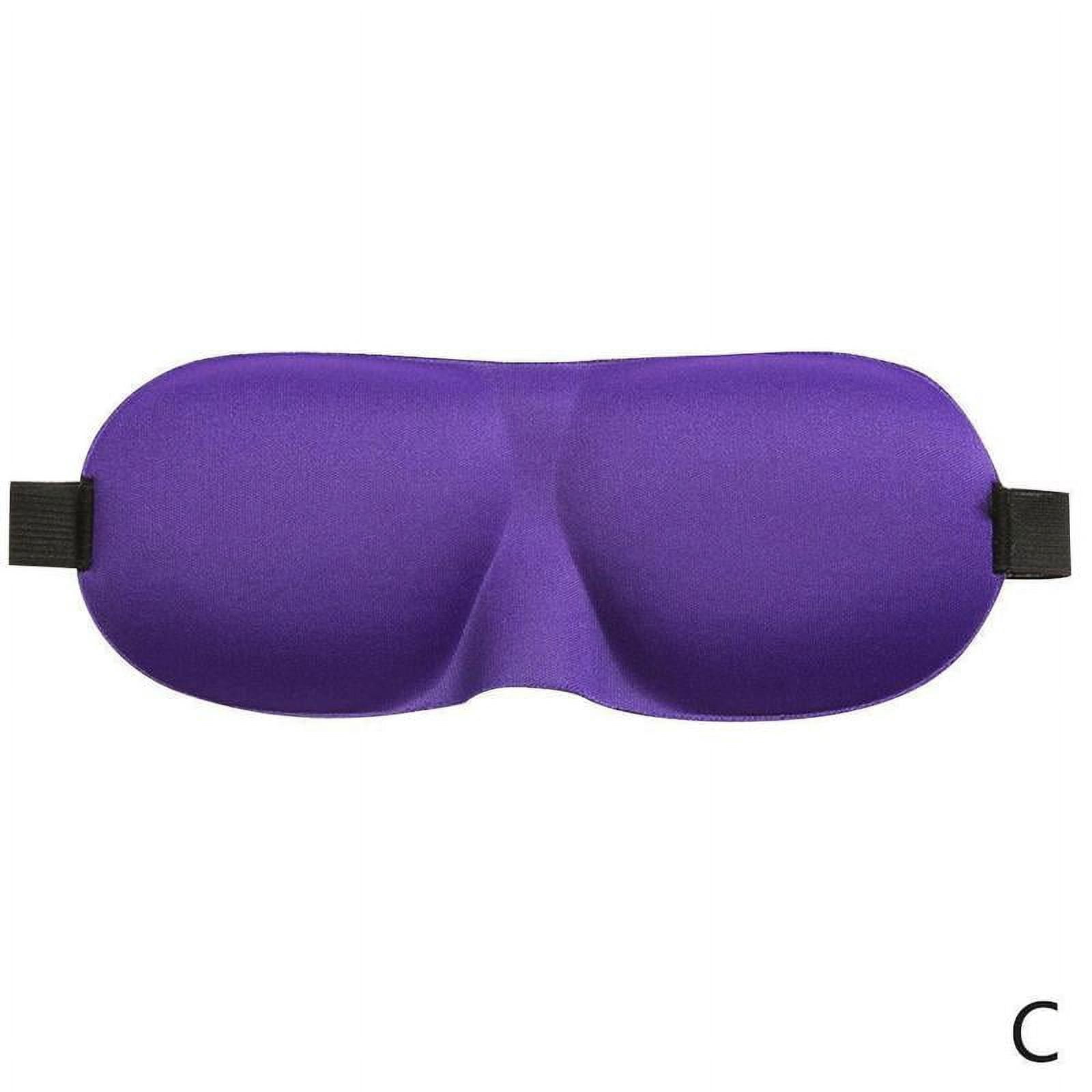 Unisex 3d Sleep Mask, Lightweight & Comfortable Soft Travel Eye Mask Sleeping Blindfold S9L2