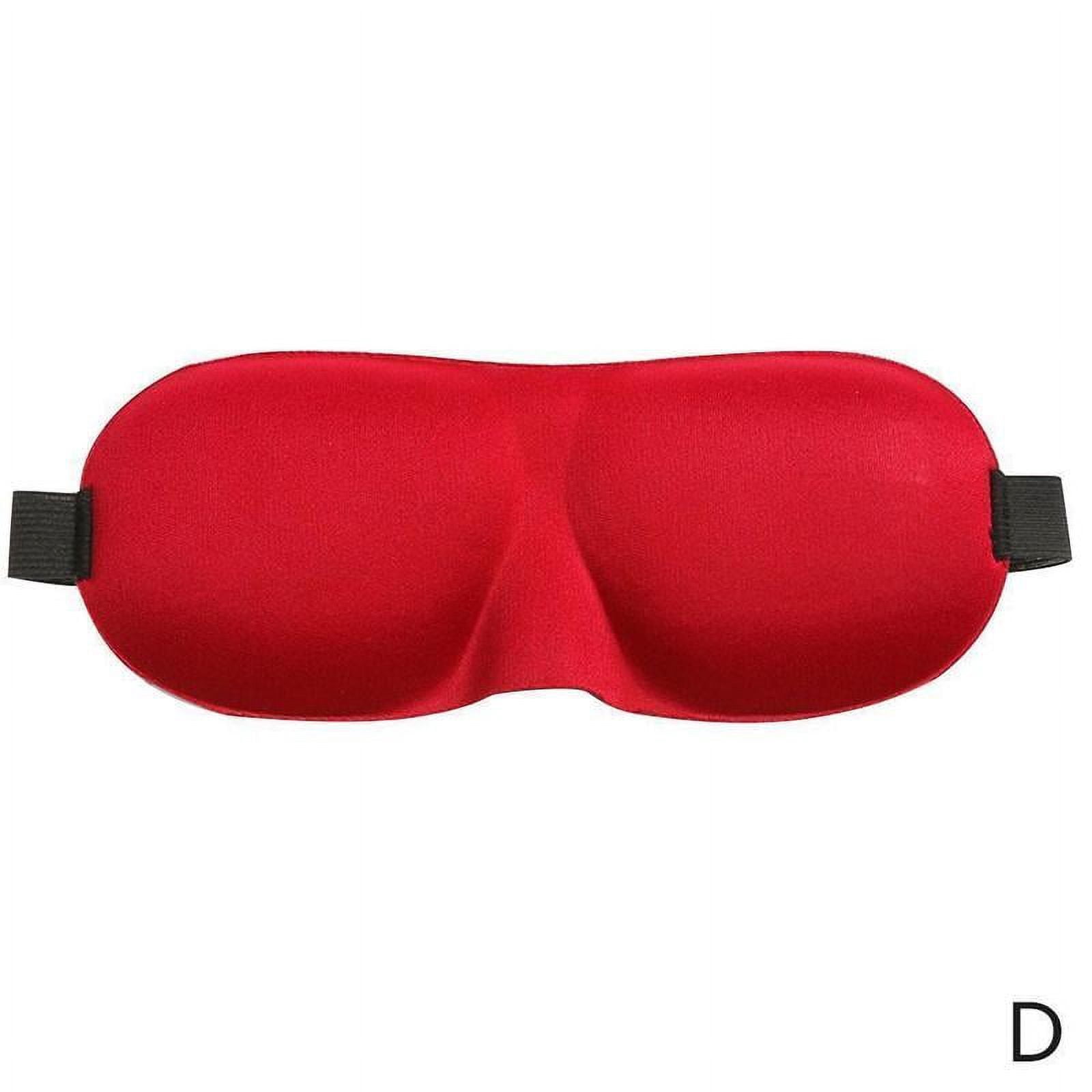 Unisex 3d Sleep Mask, Lightweight & Comfortable Soft Travel Eye Mask Sleeping Blindfold Y4L8