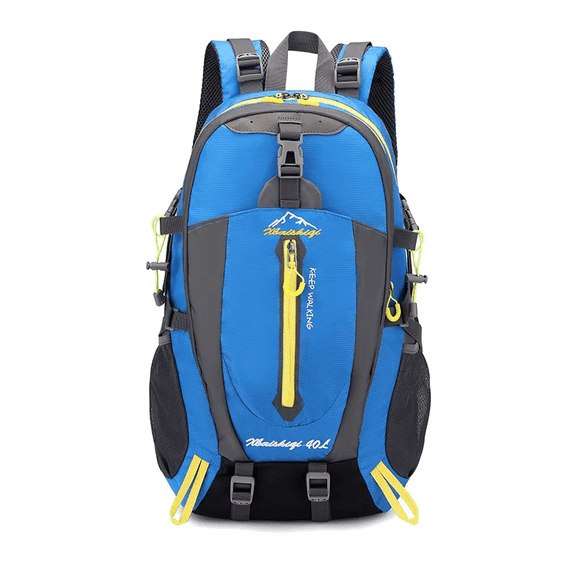 Saierfour Unisex 40L Hiking Backpack, Water-Resistant Travel Daypack for Camping & Biking