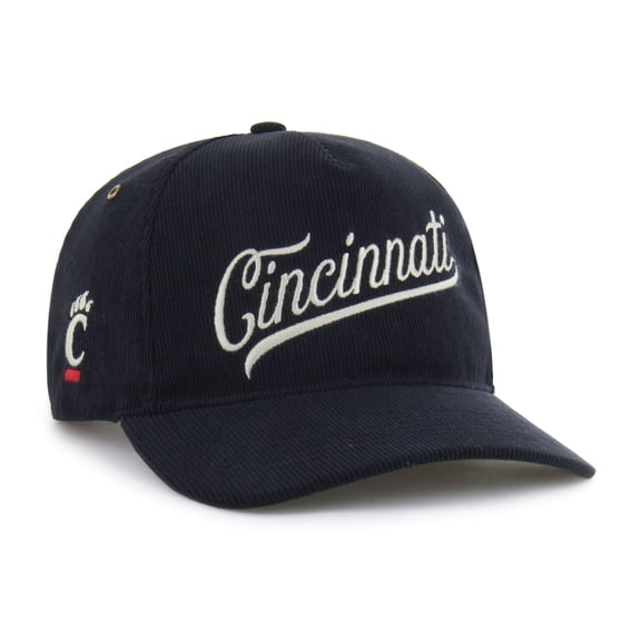 Unisex '47 Black Cincinnati Bearcats Collections Golden Age Corduroy Hitch Adjustable Hat