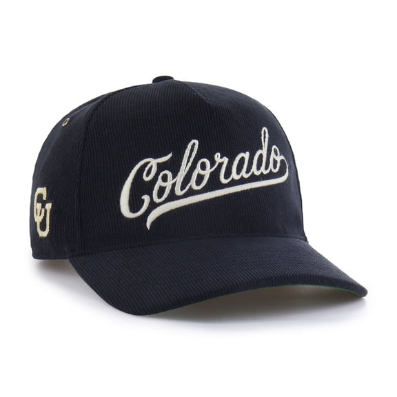 Unisex '47 Black Colorado Buffaloes Collections Golden Age Corduroy Hitch Adjustable Hat