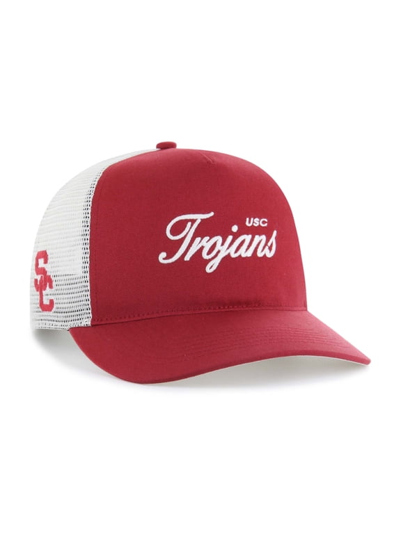 Unisex '47 Cardinal USC Trojans Contemporary Basics Foundation Trucker Hitch Adjustable Hat
