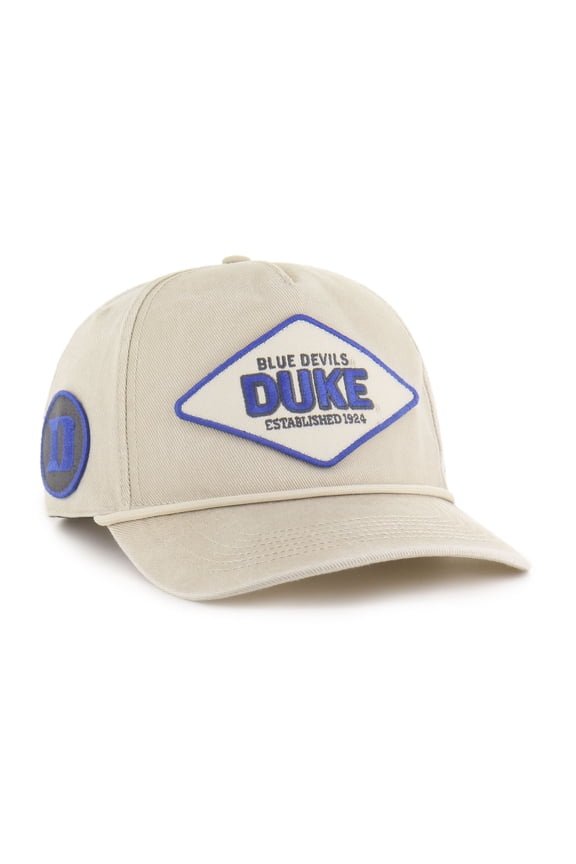 Unisex '47  Cream Duke Blue Devils Outdoorsmen Cairn Hitch Adjustable Hat