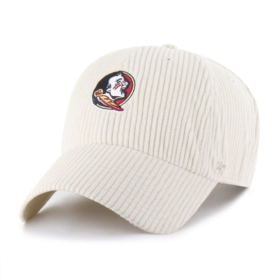 Unisex '47 Cream Florida State Seminoles Luminance Mellow Clean Up Adjustable Hat