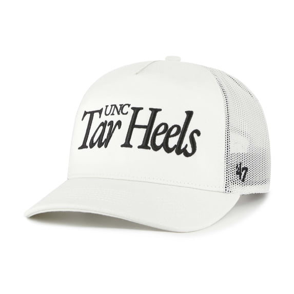 Unisex-'47 Cream North Carolina Tar Heels Foundation Script Adjustable Trucker Hat