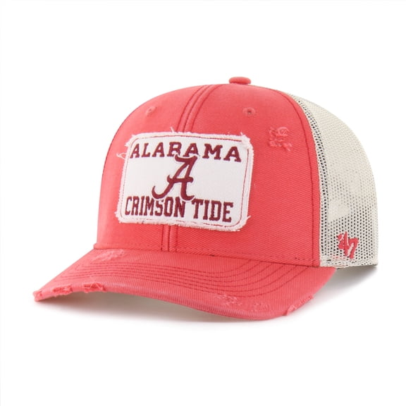 Unisex '47 Crimson Alabama Crimson Tide Egremont Well-Worn Adjustable Trucker Hat