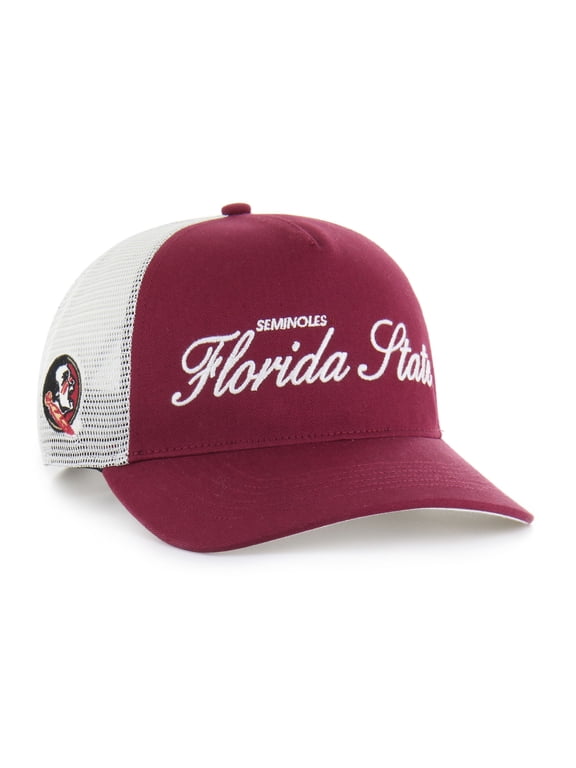 Unisex '47 Garnet Florida State Seminoles Contemporary Basics Foundation Trucker Hitch Adjustable Hat