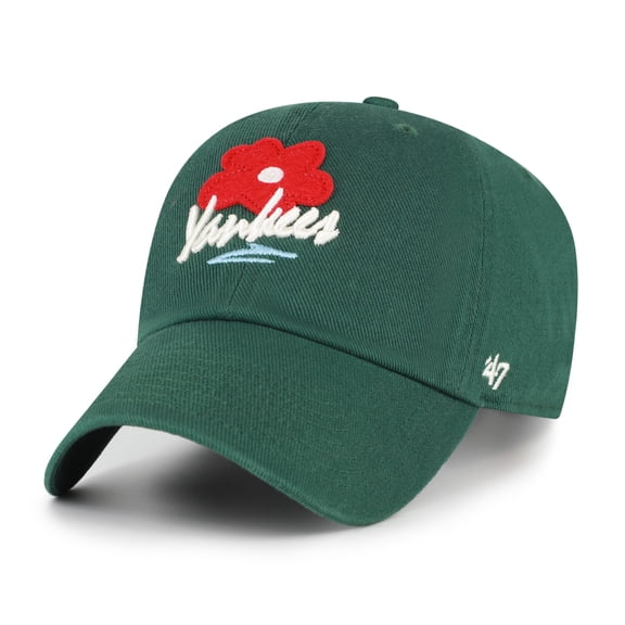 Unisex '47 Green New York Yankees Flora Gallery Clean Up Adjustable Hat