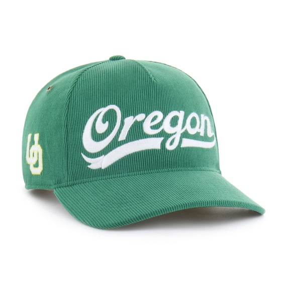 Unisex '47 Green Oregon Ducks Collections Golden Age Corduroy Hitch Adjustable Hat