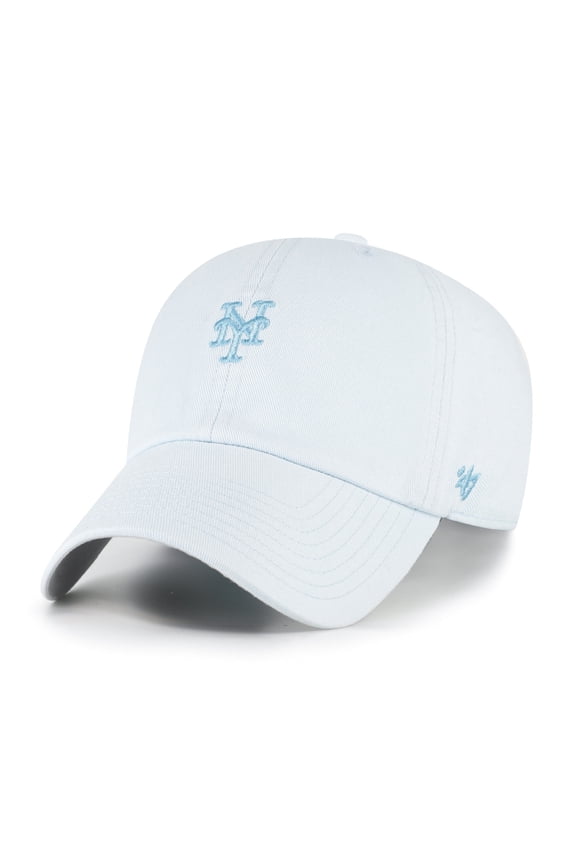 Unisex '47 Light Blue New York Mets Pastel Clean Up Adjustable Hat