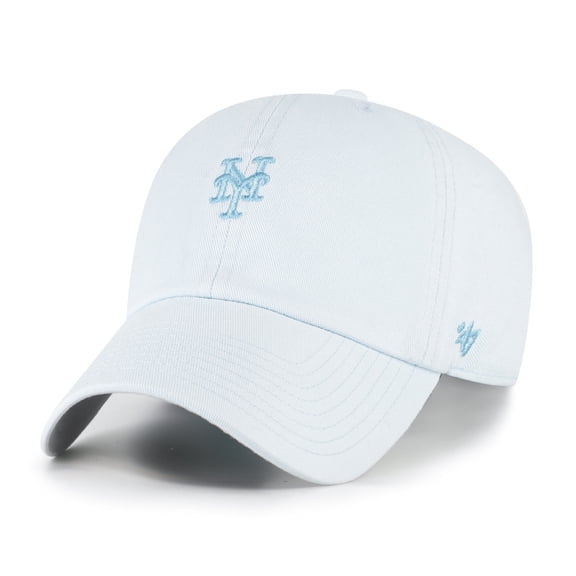 Unisex '47 Light Blue New York Mets Pastel Clean Up Adjustable Hat