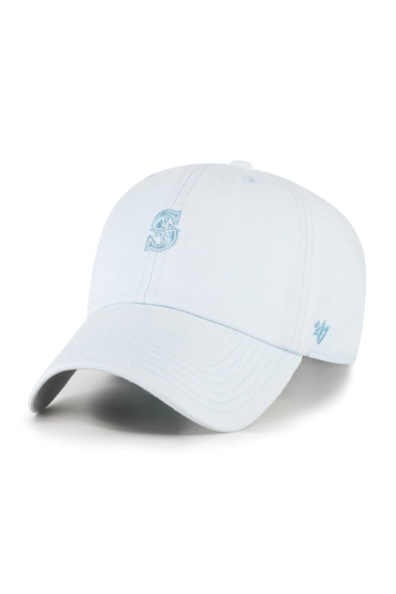 Unisex '47 Light Blue Seattle Mariners Pastel Clean Up Adjustable Hat