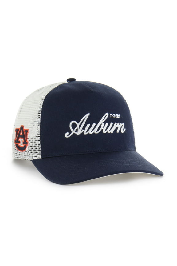 Unisex '47 Navy Auburn Tigers Contemporary Basics Foundation Trucker Hitch Adjustable Hat