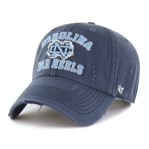 Unisex '47 Navy North Carolina Tar Heels Well-Worn Seymore Clean Up Adjustable Hat