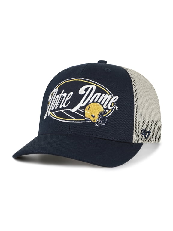 Unisex '47 Navy Notre Dame Fighting Irish Enfield Adjustable Trucker Hat