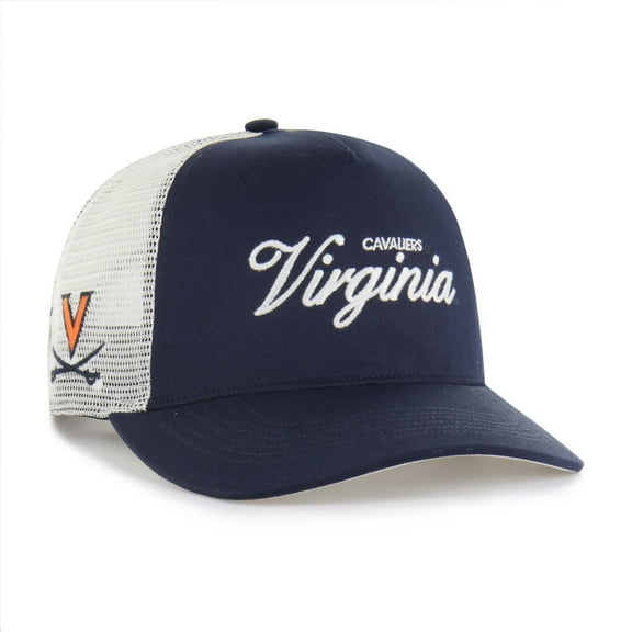 Unisex '47 Navy Virginia Cavaliers Contemporary Basics Foundation Trucker Hitch Adjustable Hat