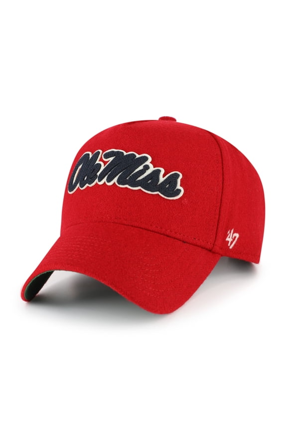 Unisex '47 Red Ole Miss Rebels Collections Golden Age Offside DT Adjustable Hat