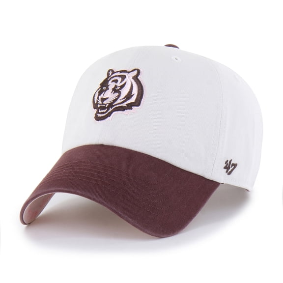 Unisex '47 Stone/Burgundy Cincinnati Bengals Love Letter Clean Up Adjustable Hat
