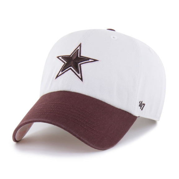 Unisex '47 Stone/Burgundy Dallas Cowboys Love Letter Clean Up Adjustable Hat