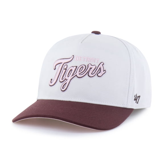 Unisex '47 Stone/Burgundy Detroit Tigers Love Letter Adjustable Hitch Hat