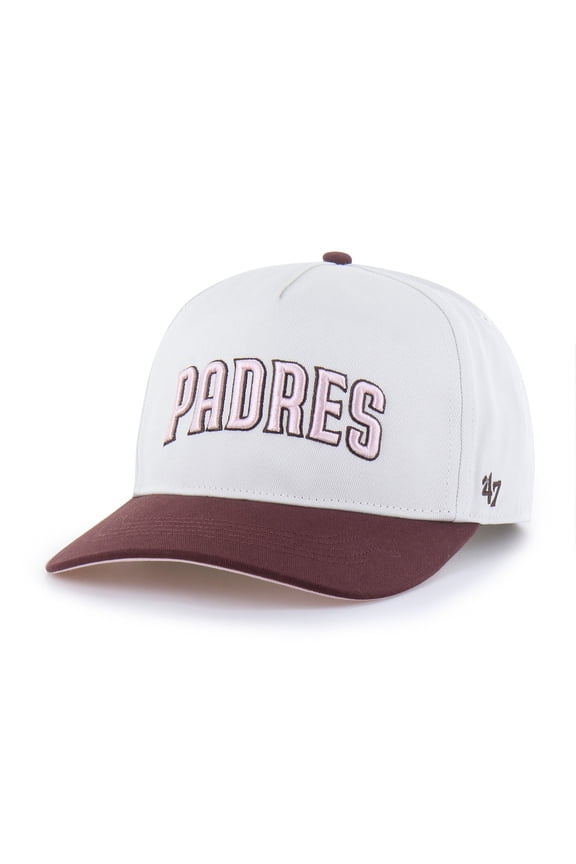 Unisex '47 Stone/Burgundy San Diego Padres Love Letter Adjustable Hitch Hat