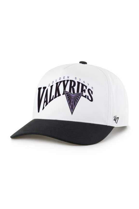 Unisex '47 White Golden State Valkyries Dom Wave Two-Tone Hitch Adjustable Hat