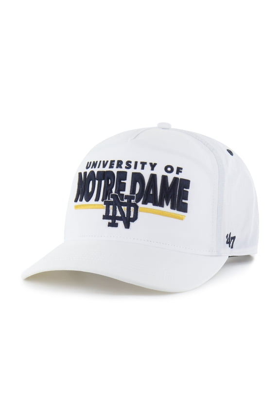 Unisex '47 White Notre Dame Fighting Irish brrr- Expressway Hitch Adjustable Hat