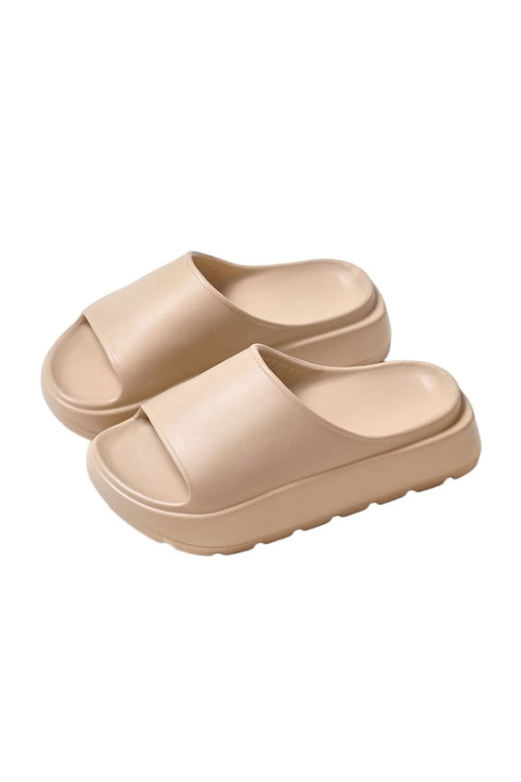 Unisex 55mm Arch Support Thick Sole Coconut Flip Flops Non Washable Indoor Outdoor Summer Platform Sandals