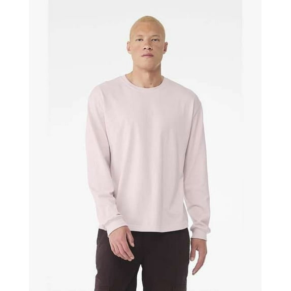 Unisex 6.0 oz. Heavyweight Long-Sleeve T-Shirt - SOFT PINK - 2XL
