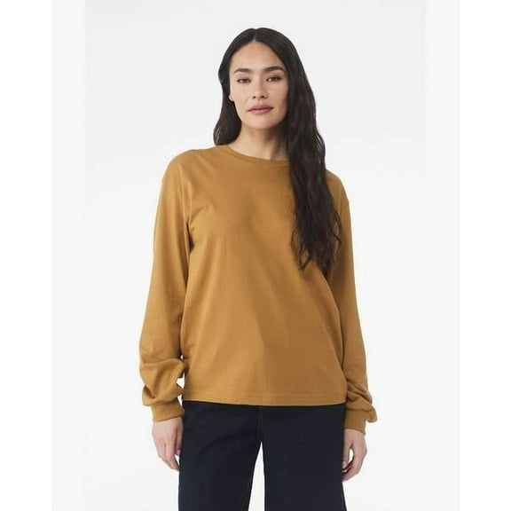 Unisex 6.0 oz. Heavyweight Long-Sleeve T-Shirt - TOAST - L