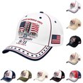 thumbnail image 1 of Unisex 9/11 Never Forget Hat 911 Memorial 25th Anniversary Cap Retro Patriotic American Flag Hats for Men Women, 1 of 7