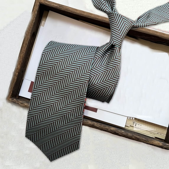 Unisex 9cm Wide Chiffon Floral Retro Necktie Carnival Men Tie Retro Printing Tie Grey - One Size
