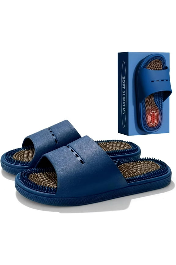 Unisex Acupressure Massage Slippers – Reflexology Foot Massager Sandals. Comfortable Design for Men & Women. Ideal for Relaxation & Tension Relief. Great Gift Option