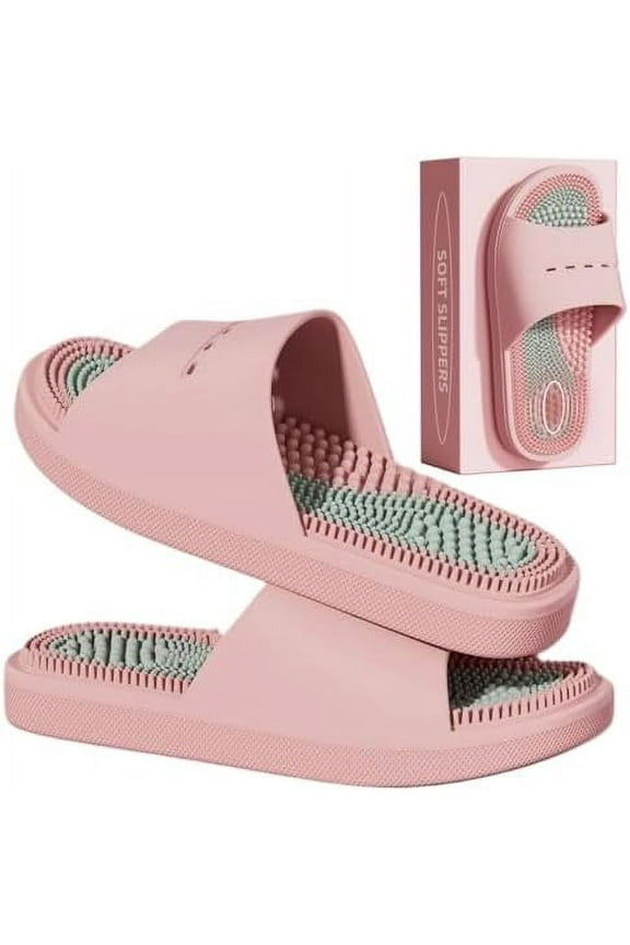 Unisex Acupressure Massage Slippers – Reflexology Foot Massager Sandals. Comfortable Design for Men & Women. Ideal for Relaxation & Tension Relief. Great Gift Option