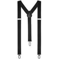 thumbnail image 1 of Unisex Adjustable BRACES SUSPENDERS Slim Trouser Belt Y Clip On Fancy Dress Mens 25 mm with Strong Metal Clip, 1 of 1