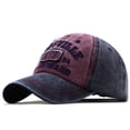 thumbnail image 1 of Unisex Adjustable Baseball Cap with Bold Graphic Prints, Retro-Modern Logo Hat for Streetwear, Urban Commute & Sports Fashion, 1 of 5