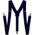 thumbnail image 1 of Unisex Adjustable Elastic Y Back Style Suspenders With Strong Metal Clips, 1 of 1