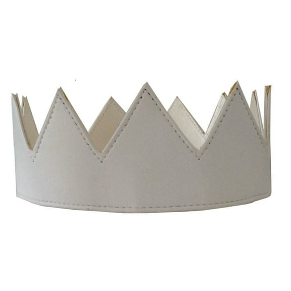 Unisex Adjustable Leather Crown