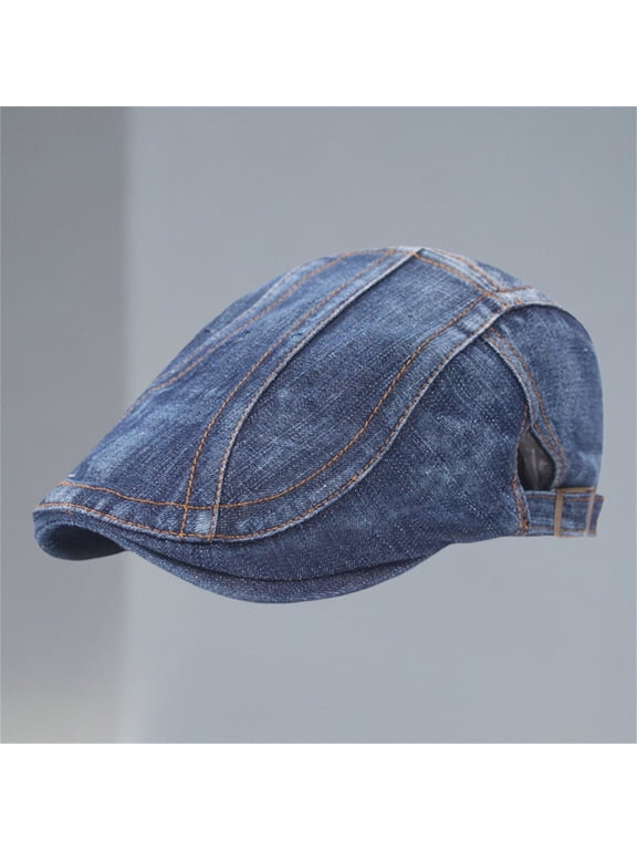 Unisex Adjustable Small Brim Newsboy Beret British Retro Light Travel Daily Fashion Head Cap