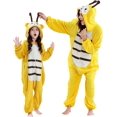 thumbnail image 1 of Unisex Adult Animal Onesie Pajamas Sleepwear Homewear Christmas Pajamas Long Sleeve Zipper Hooded One Piece Pajamas for Family Matching Christmas Outfit for Women and Men, 1 of 8