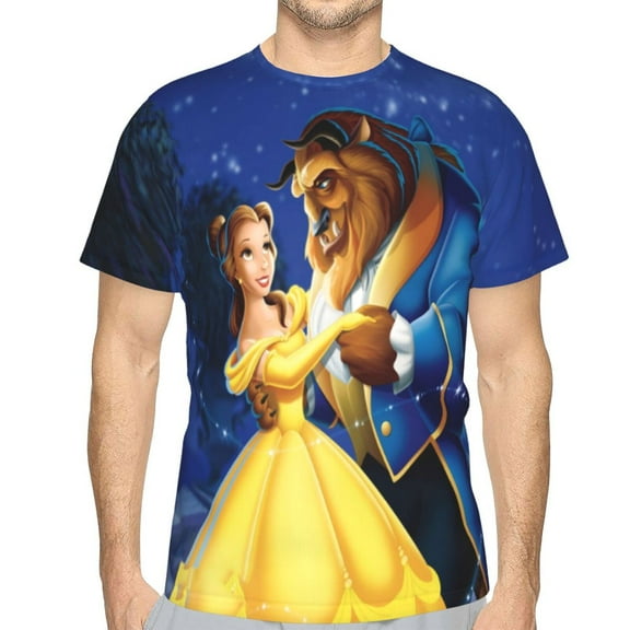 Unisex Adult Beauty The Be-as T-Shirts, 3D Graphic Novelty Shirts Crewneck Short Sleeve Tees for Men Women