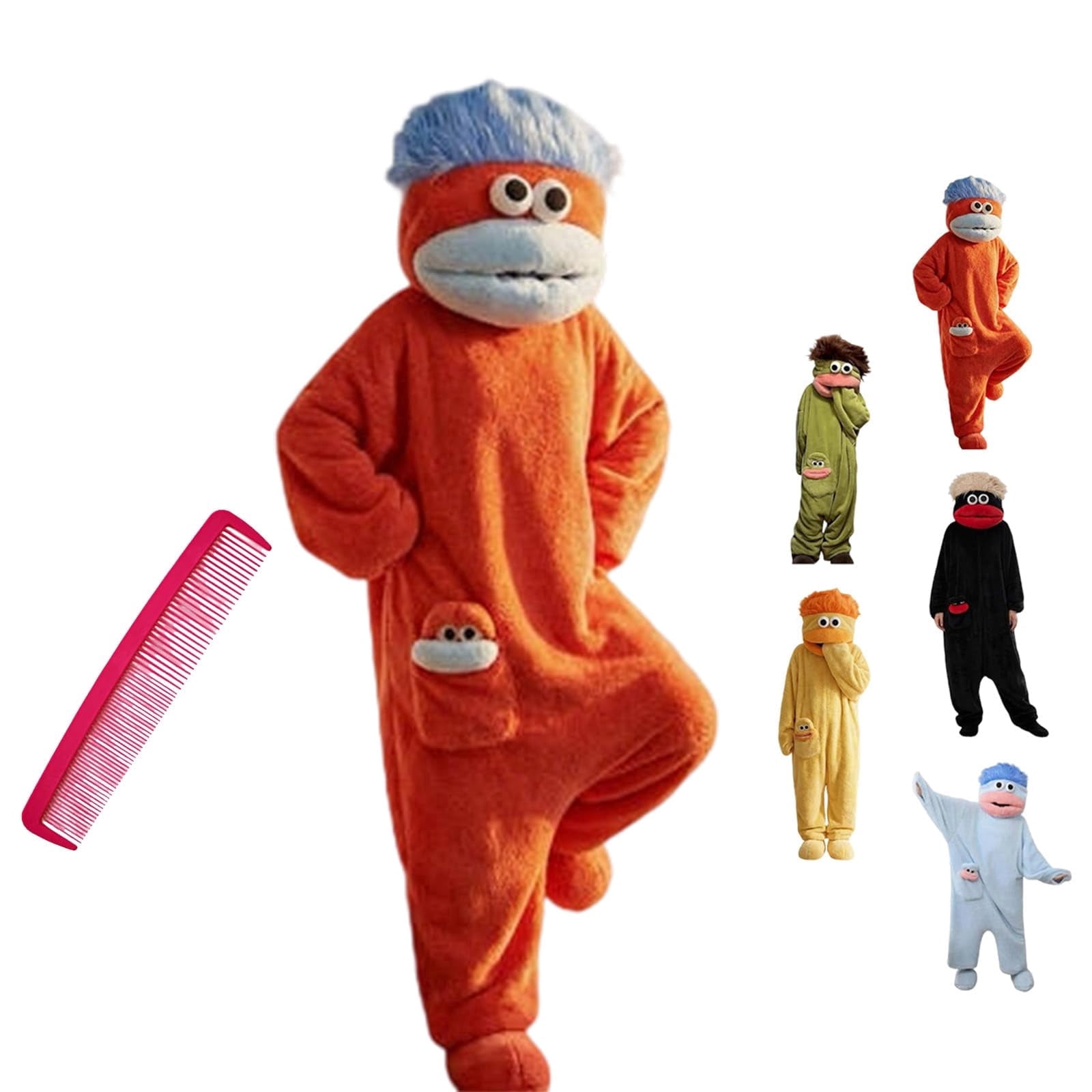 Unisex Adult Big Mouth Monster Onesie, 2026 New Silly Pajamas