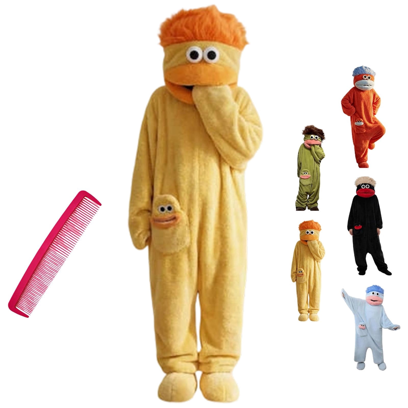 Unisex Adult Big Mouth Monster Onesie, 2026 New Silly Pajamas
