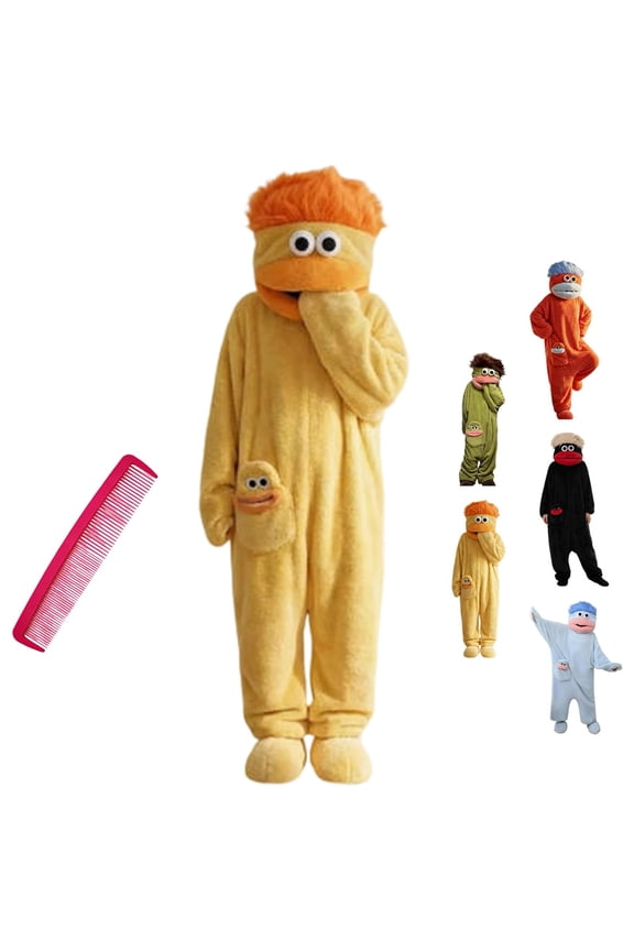 Unisex Adult Big Mouth Monster Onesie – 2026 New Silly Plush Pajamas, One Piece Cosplay Suit Loungewear for Fun & Cozy Nights