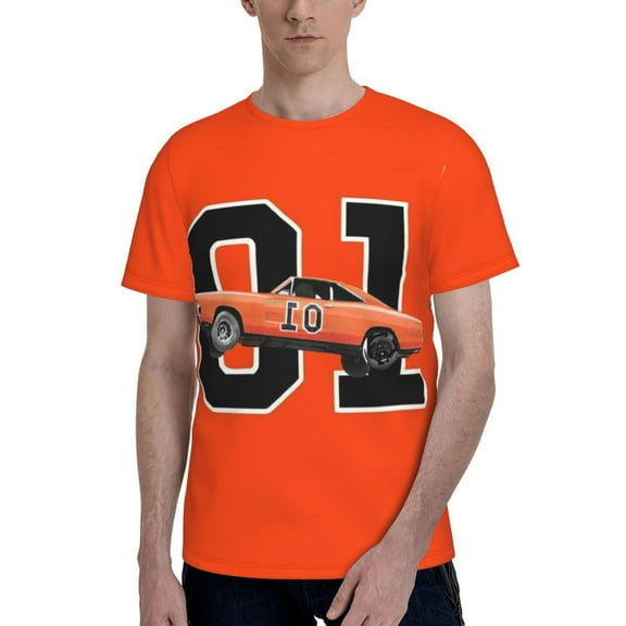 Unisex Adult Dukes Haz-zard TShirt Graphic Tee Shirts Short Sleeve Summer Tops For Men Womens